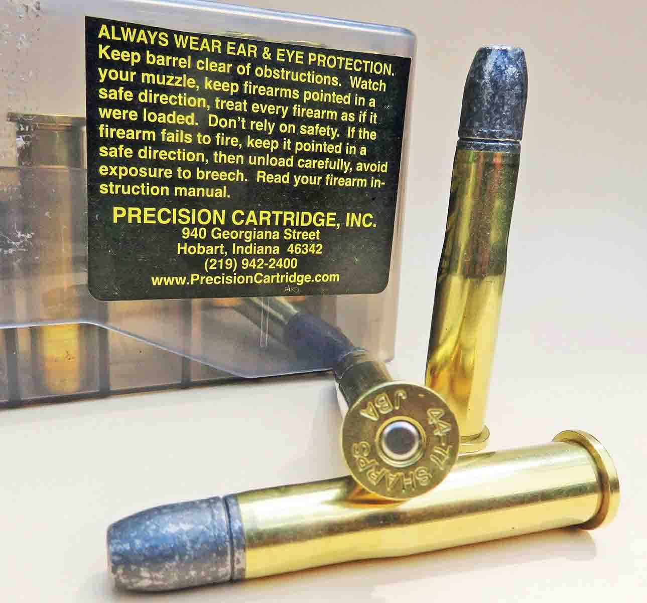 Precision Cartridge Inc. loaded this ammunition for Graf & Sons.